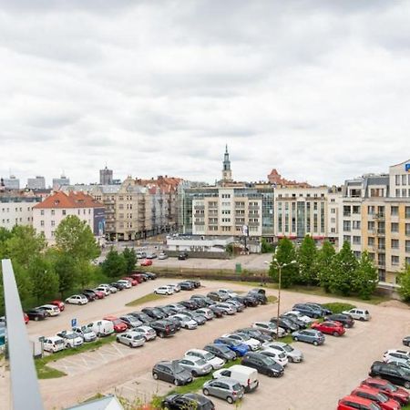 Estúdio Apartamento de 35m2 com 1 banheiro privativo em Centro de Poznan Poznań Exterior foto